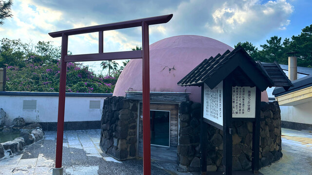 ドーム型サウナ