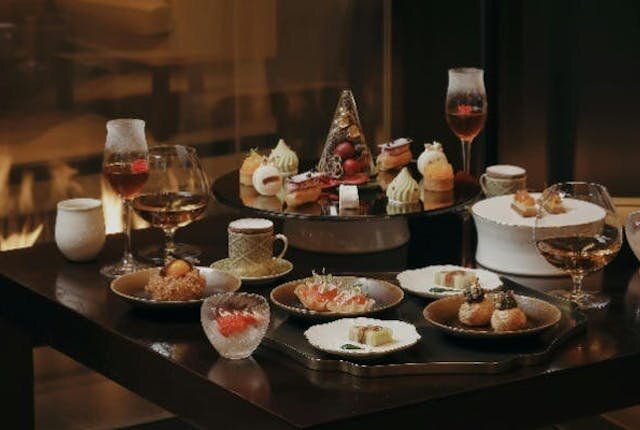 フェスティブアフタヌーンティーとティーペアリング