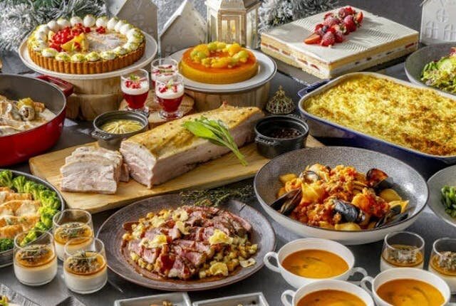 11/14~ 冬の訪れを感じる約50種の料理とスイーツ...