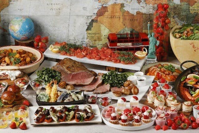 1/5~【ランチブッフェ】ワールドグルメ&いちごスイーツ