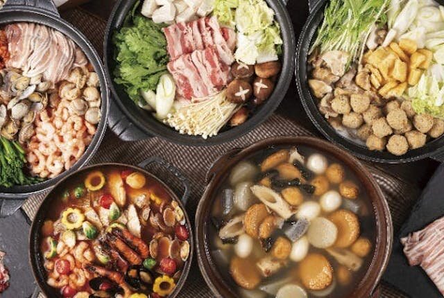 冬のあったか鍋ディナービュッフェ