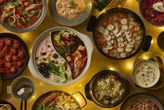 世界の鍋フェアディナー|火鍋など世界の鍋料理を日替り堪能