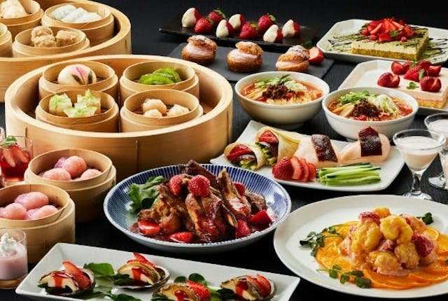 【こだわり点心とチャイニーズ ストロベリーフェア】ディ...