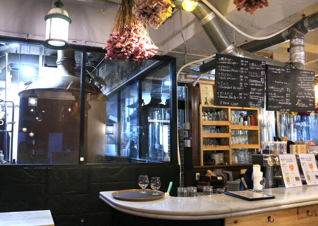 1階ビアスタンド