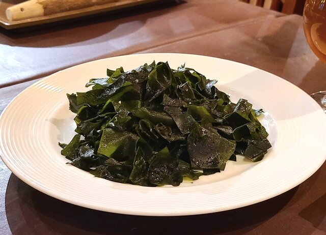 気仙沼わかめの岩井のごま油炒め