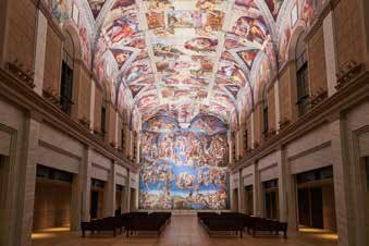 システィーナ・ホール ※写真は大塚国際美術館の展示作品...