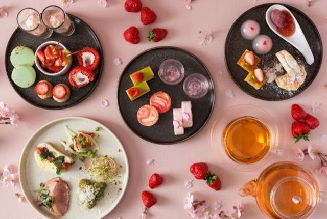 【ナイトアフタヌーンティー】季節のティーフード+神戸紅...