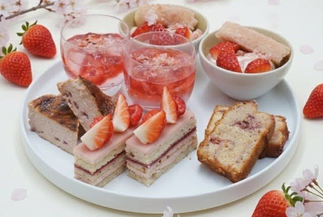 【ストロベリーピンク Afternoon tea】デザ...