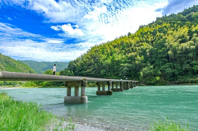 浅尾沈下橋