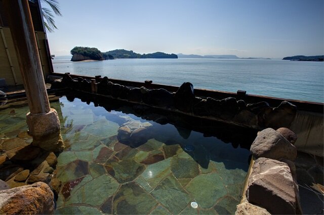 露天風呂「オリーブの湯」