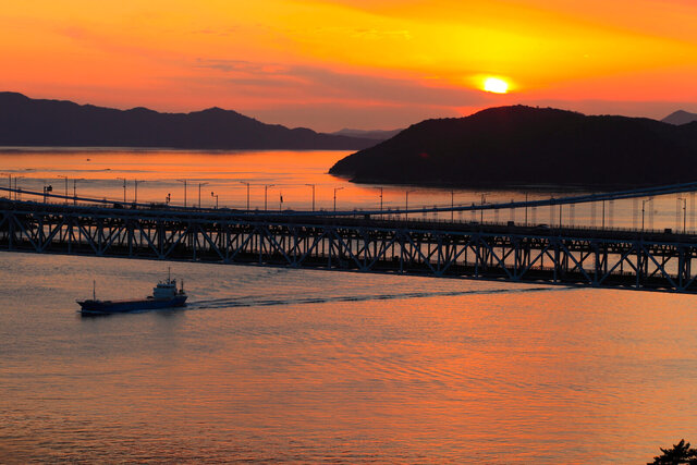 鷲羽山周辺の夕景ポイント