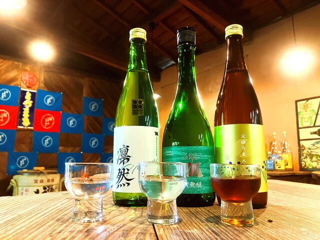 地酒飲み比べ