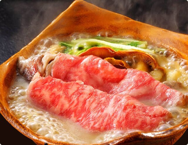 黒毛和牛すき焼き
