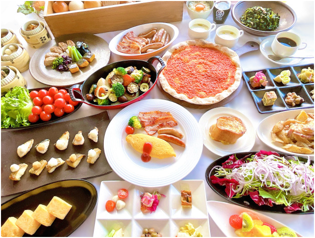 朝食ブッフェ(イメージ)