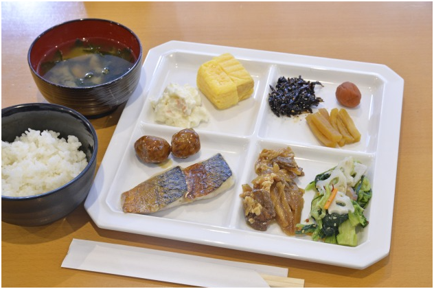 朝食バイキング