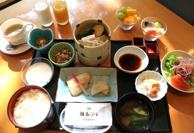 朝食一例(和食)