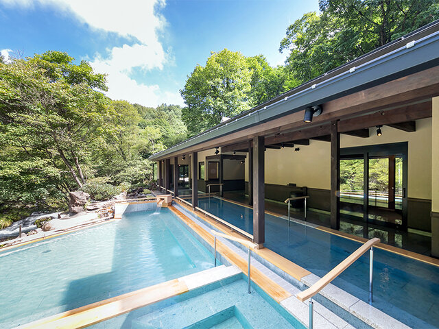 渓流露天風呂 滝岩の湯