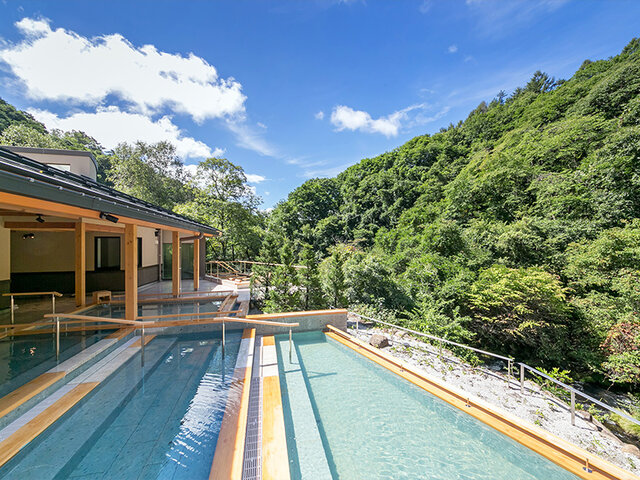 渓流露天風呂 日和の湯