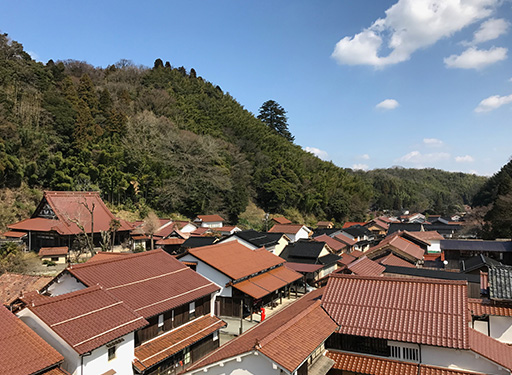 大森の町並み