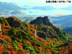 「寒霞渓」の絶景と小豆島　２日間