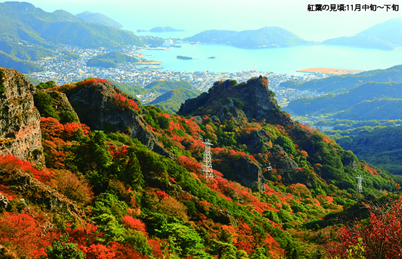 「寒霞渓」の絶景と小豆島　２日間