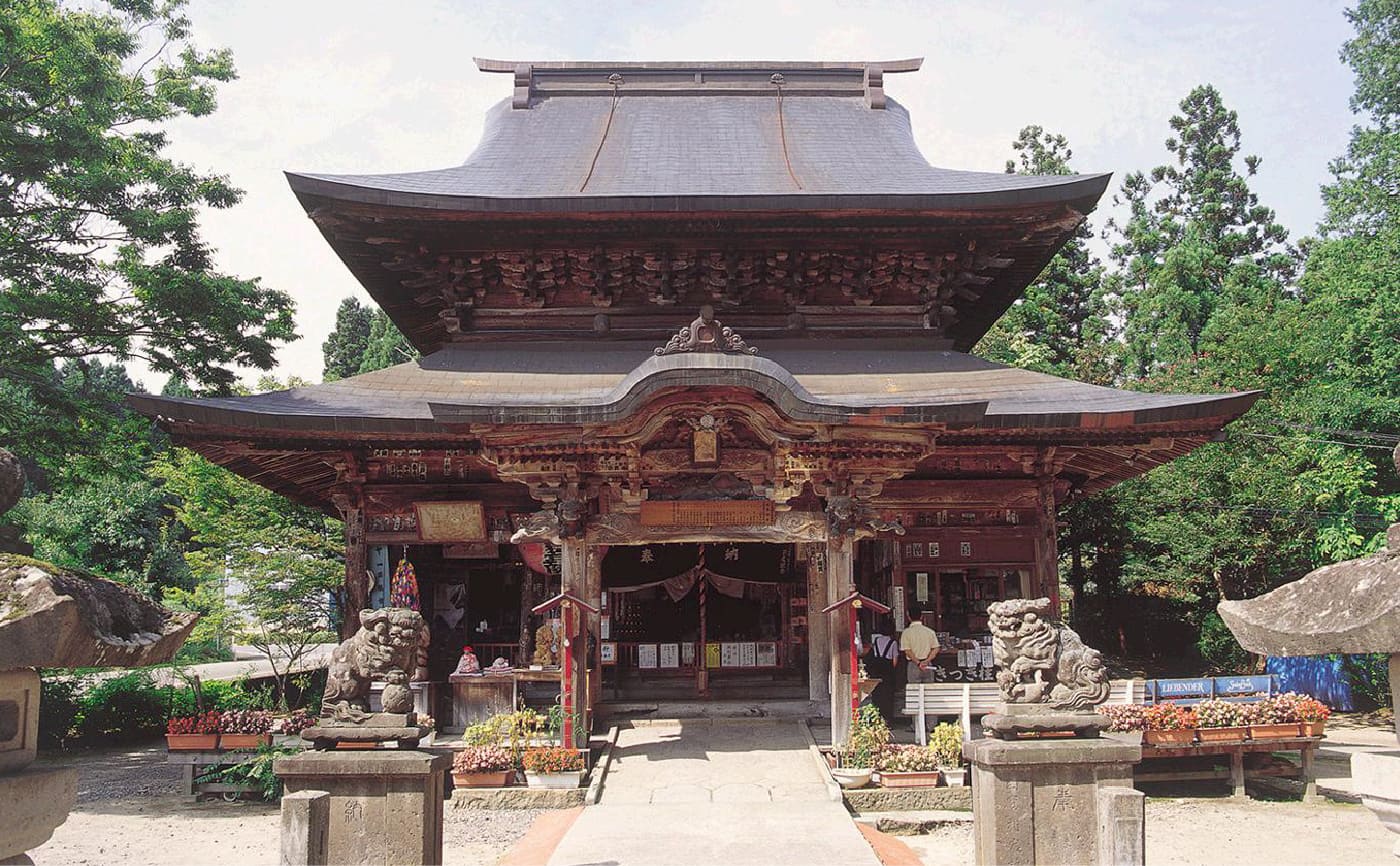 会津六詣出：普門山弘安寺中田観音画像