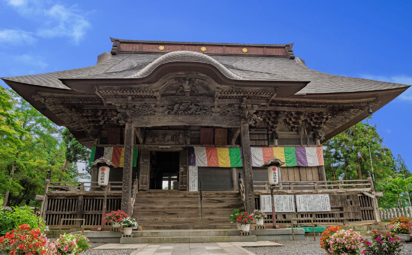 会津六詣出：金剛山如法寺鳥追観音画像
