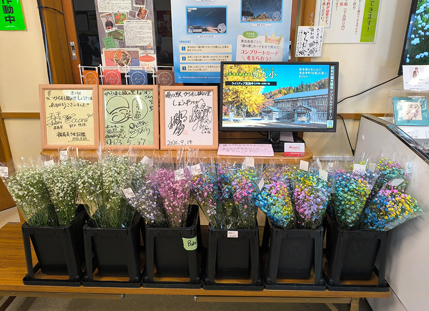 道の駅からむし織の里しょうわ　「織姫交流館」