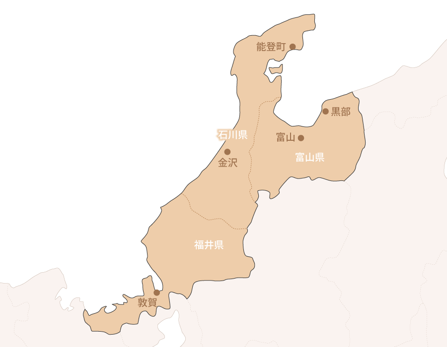 北陸地図