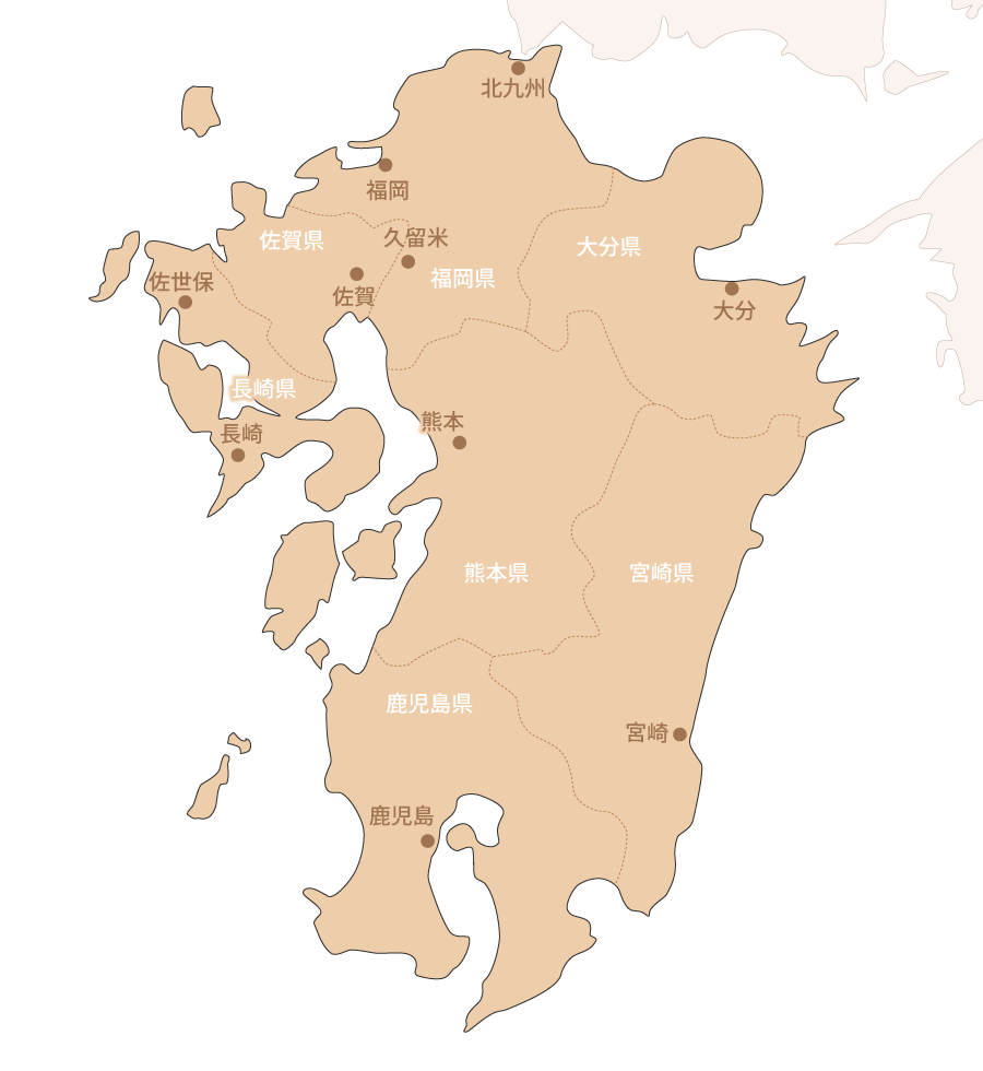 九州地図