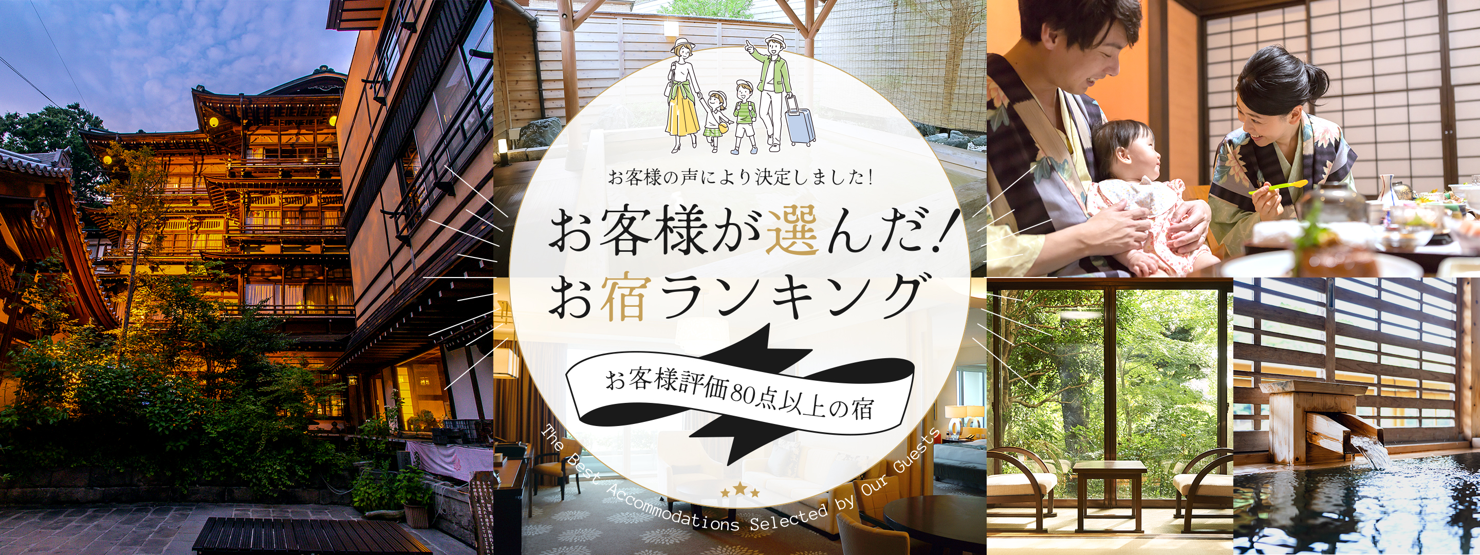 お客様が選んだ！お宿ランキング